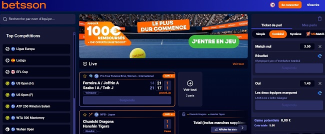 betsson top 15 casino en ligne légaux france