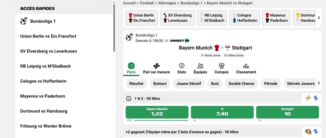 parions sport unibet